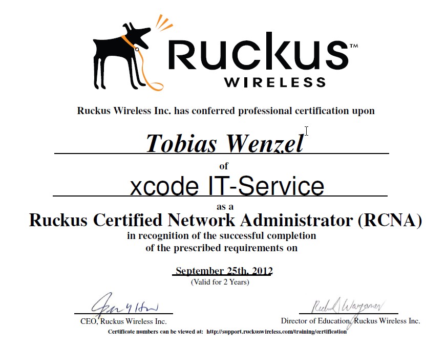 Ruckus RCNA