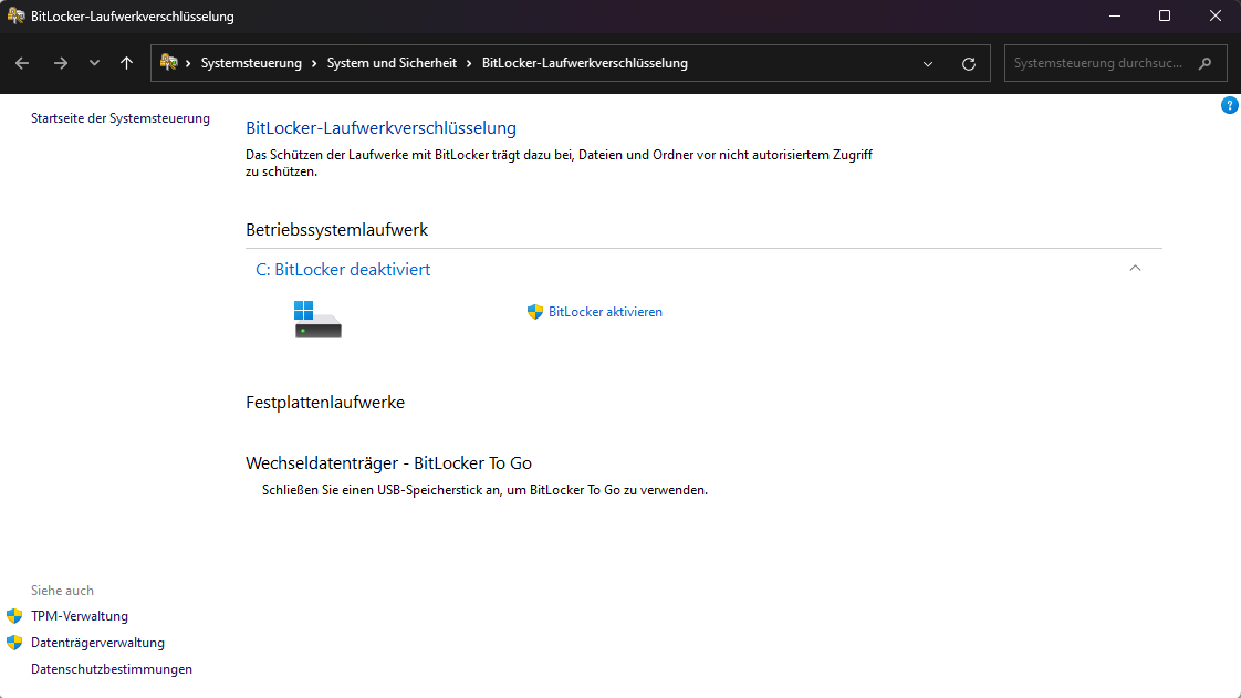 Bitlocker - Macht das wirklich Sinn?